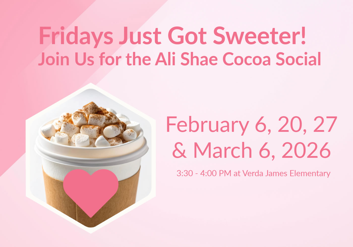 Warm Up with 2026 Hot Cocoa Socials