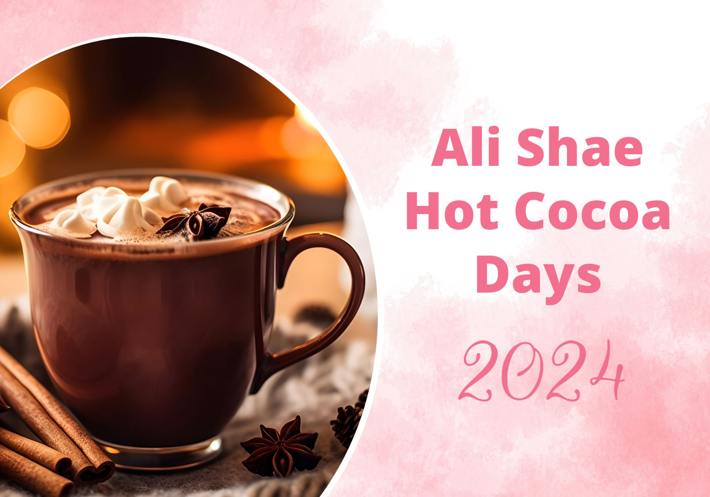 Ali Shae Coleman Pink Rose Foundation Hot Cocoa Fridays